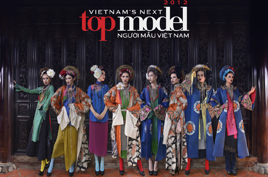 Top Model contestants in imperial maids 